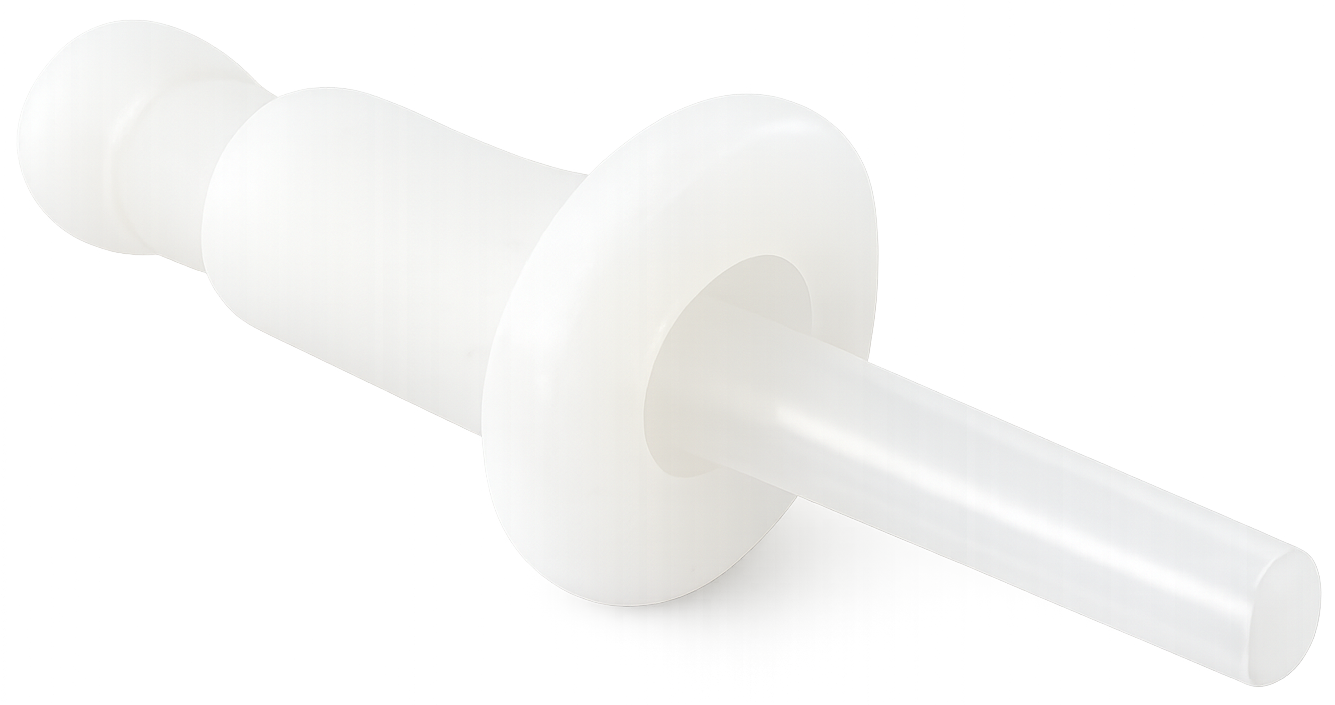 Заклепка вытяжная со стандартным бортиком 6х12 мм 88408, полиамид - фото