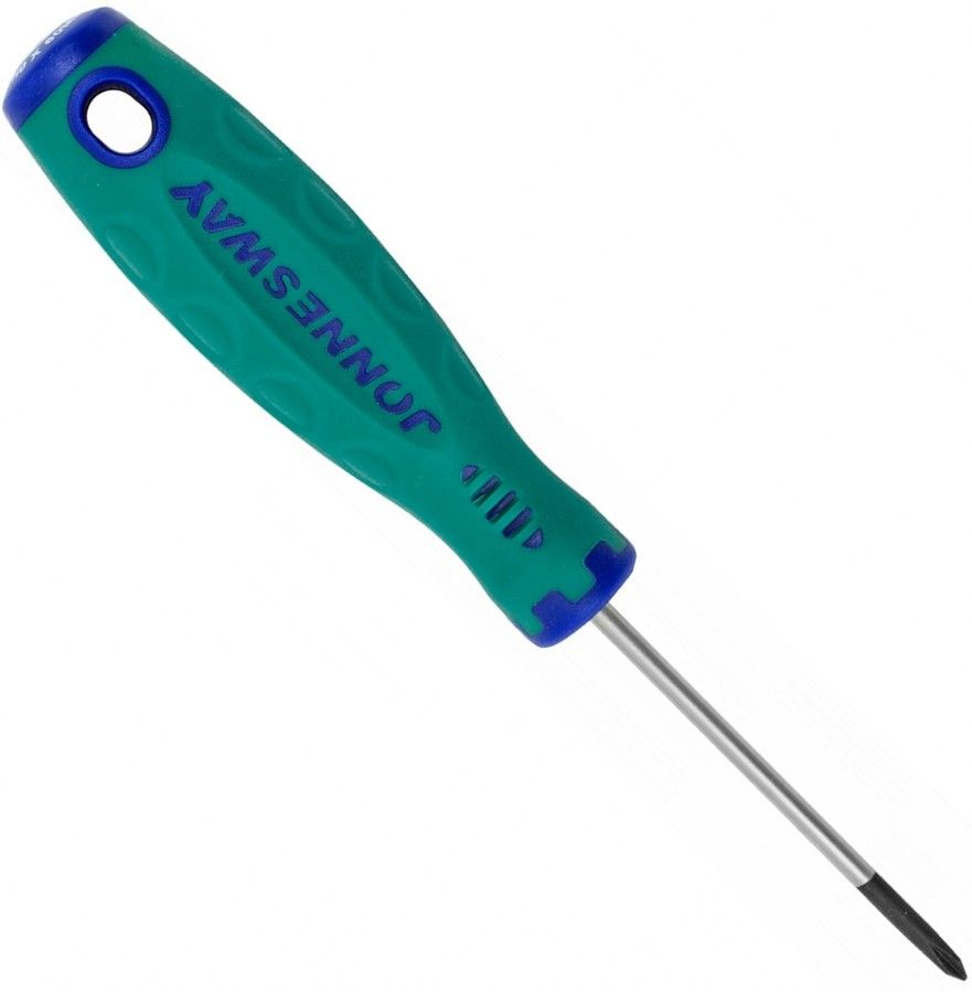 Изображение товара Отвёртка крестовая PH0x60 мм Jonnesway ANTI-SLIP GRIP D71P060