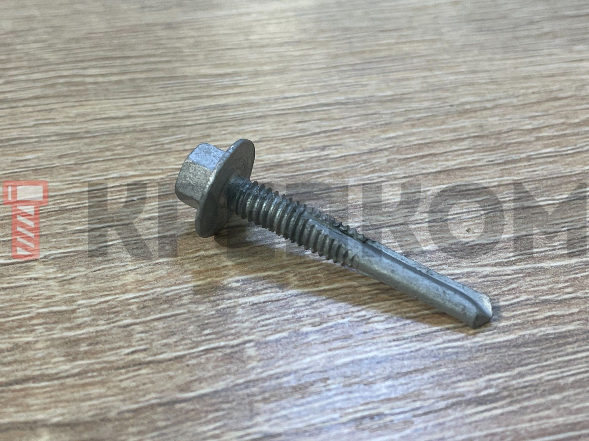 Саморезы с шестигранной головкой и прессшайбой HARPOON HW5-R для профлиста, до 12,5 мм, углеродистая сталь SAE 1022 - фото