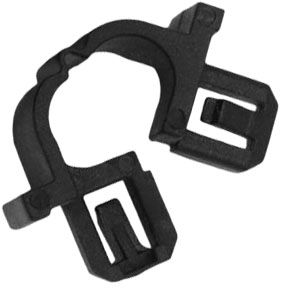 Клипса автомобильная для проводов и трубок AS-1368 - фото