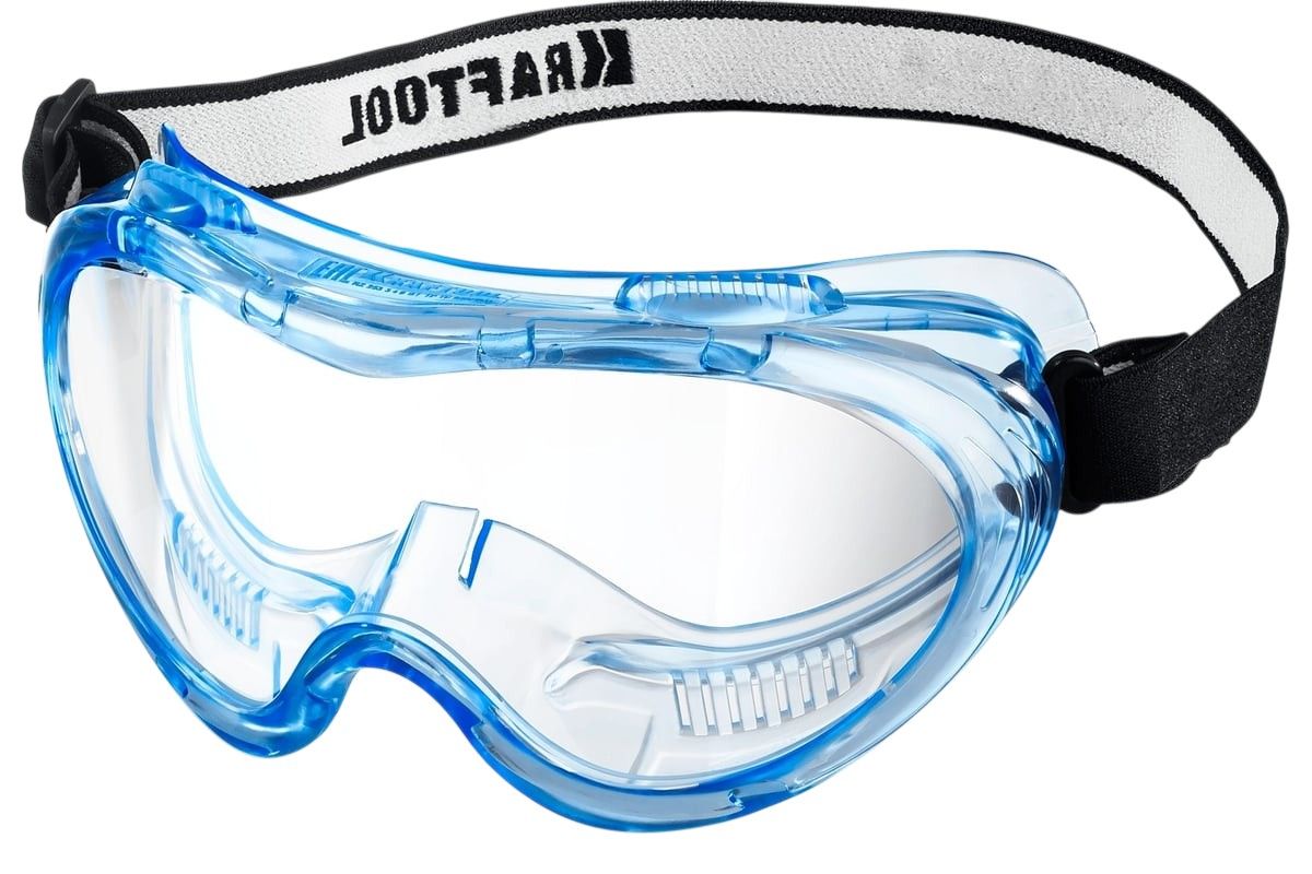 Изображение товара Защитные очки Panorama Kraftool из поликарбоната с антифог и антицарапным покрытием