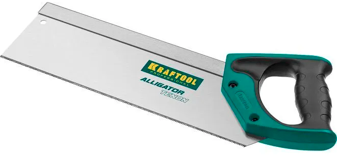 Ножовка 300 мм с обушком для стусла Alligator Tenon 15 Kraftool 15228-30 - фото
