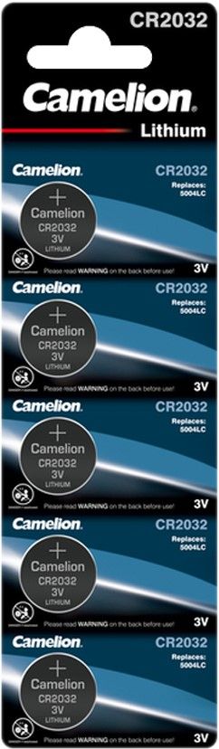 Батарейка Camelion CR2032 BL5 20754 - фото