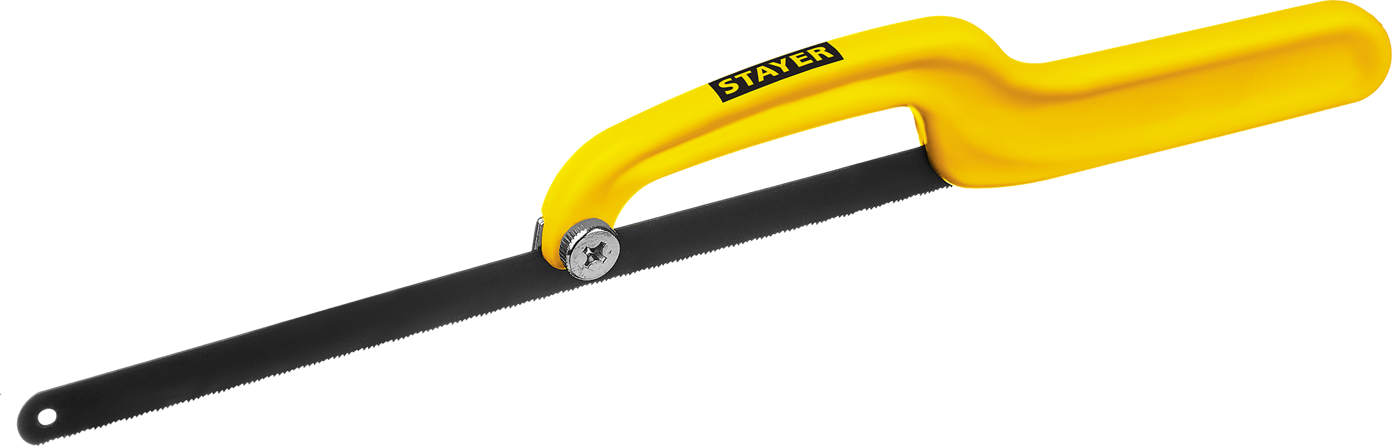 Изображение товара Ножовка-ручка по металлу 300 мм Stayer 1571_z02 - прочный инструмент для точного реза металла