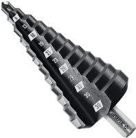 Сверло по металлу ступенчатое 6-38 мм, 12 ступеней, 3T хвостовик ЗУБР 29665-6-38-12_z01, сталь Р4М3