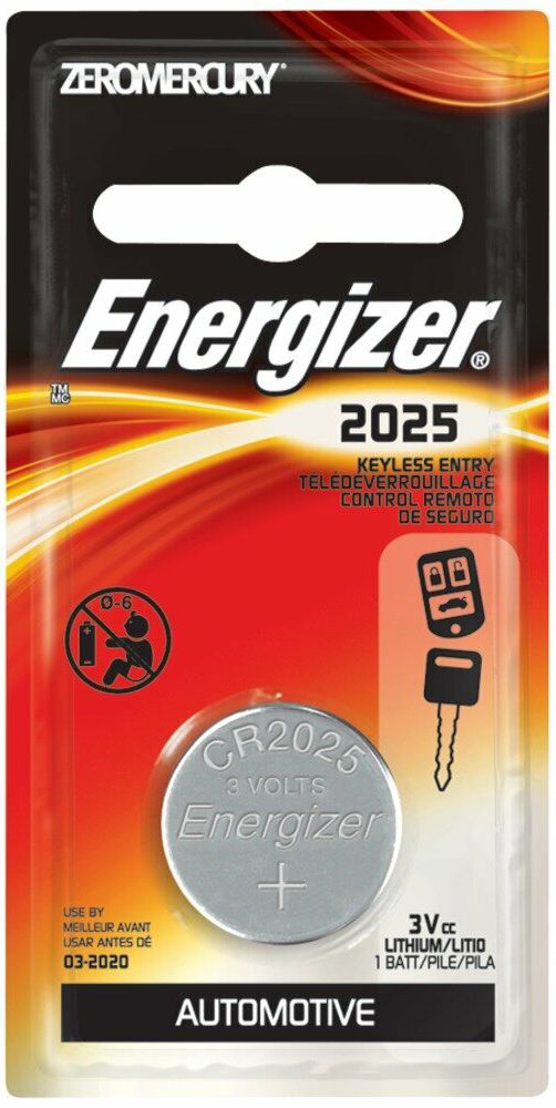 Батарейки Energizer CR2025 - фото