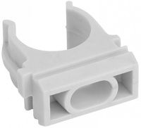 Клипса для труб 12 мм Росдюбель 17-0197, белый пластик