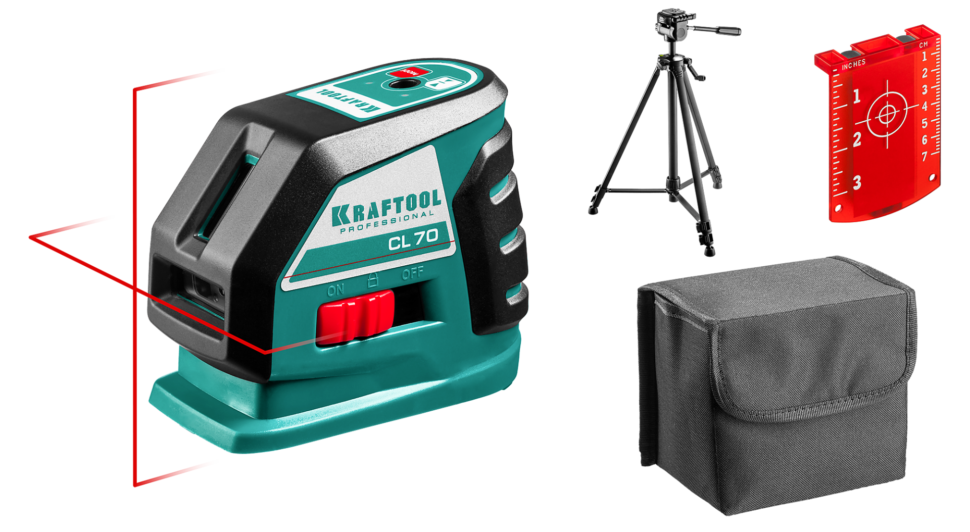 Нивелир лазерный CL-70 № 3 Kraftool 34660-3 - фото