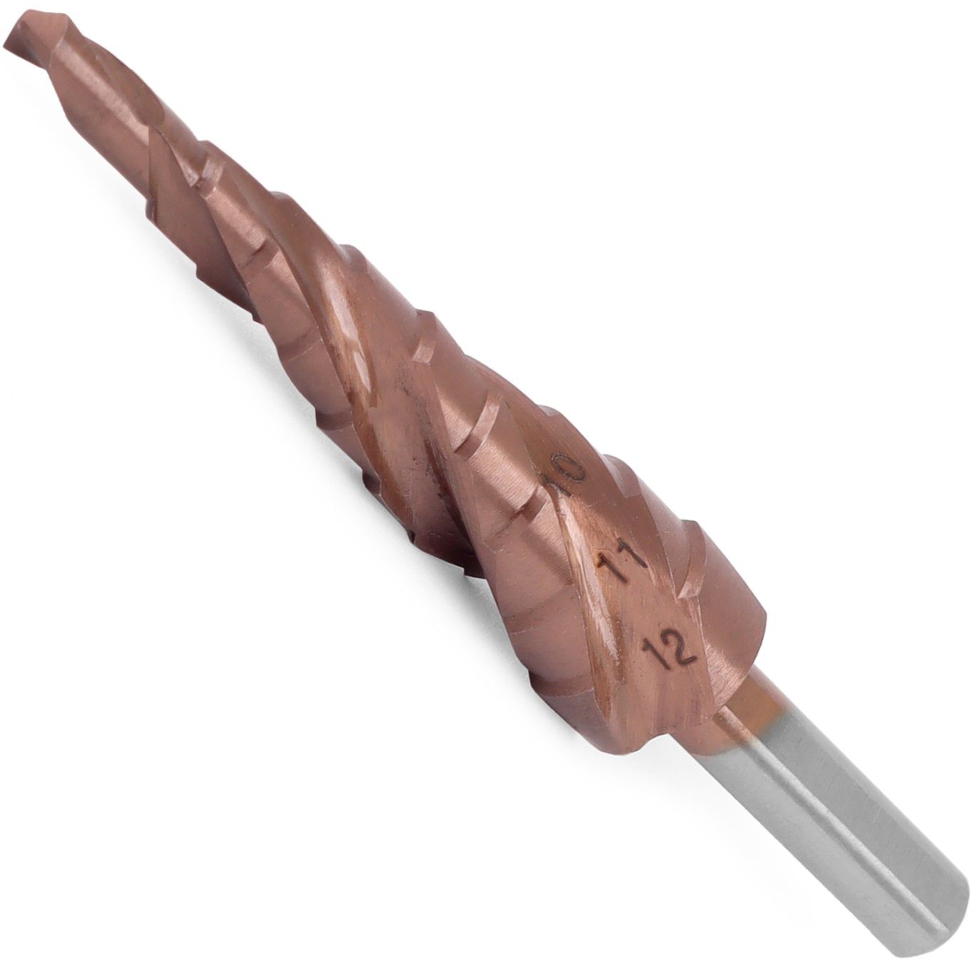 Сверло ступенчатое по металлу с тремя спиральными канавками HSS-Co Messer - фото