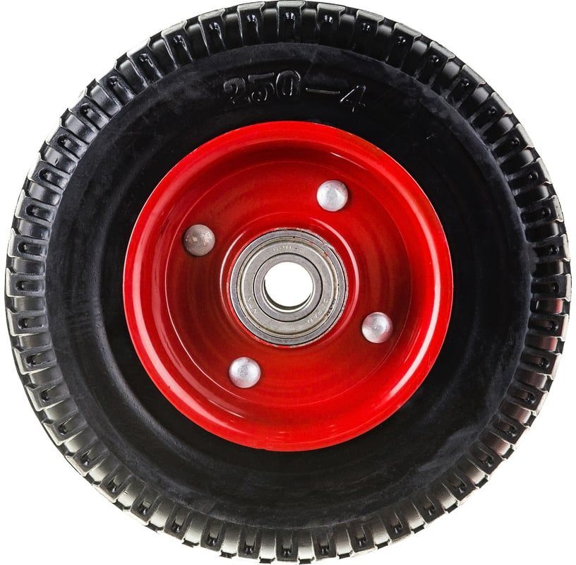 Колесо большегрузное с резиновым протектором без опоры 200 мм PP 200 - фото