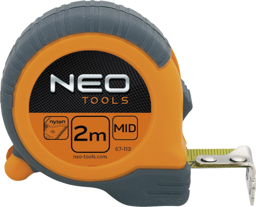 Рулетка NEO 8 м x 25 мм 67-111 - фото