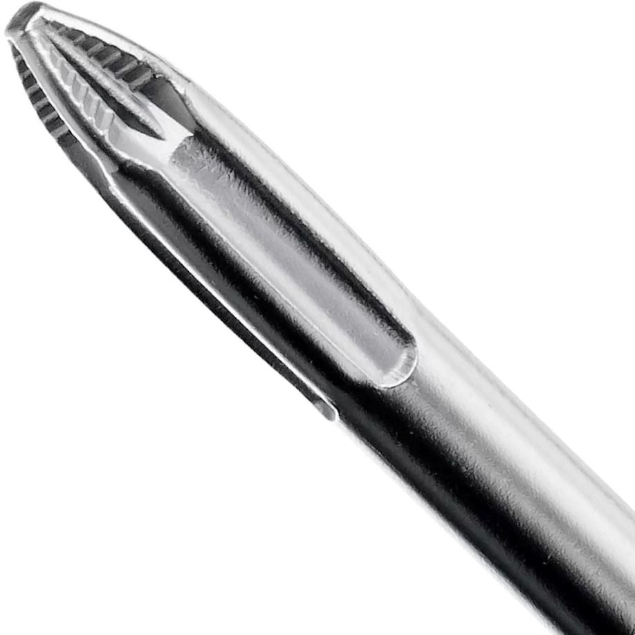 Отвертка крестовая PZ1 магнитная с насечкой Kraftool X-Drive 250073-1-080, сталь Cr-Mo - фото