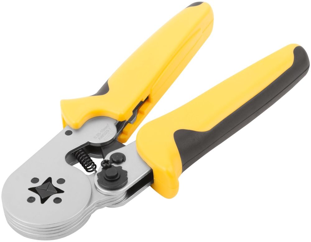 Пресс-клещи для втулочных наконечников 0,25-10 мм², 175 мм FIT 60074 - фото