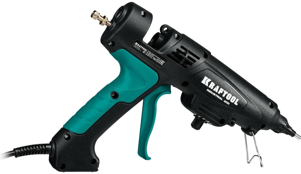 Пистолет термоклеевой электрический Industrial 400 Kraftool 06843-300-12 - фото