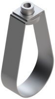 Хомут спринклерный с гайкой 218-222 мм M12 (8") TS Termoclip 09400211, оцинкованная сталь