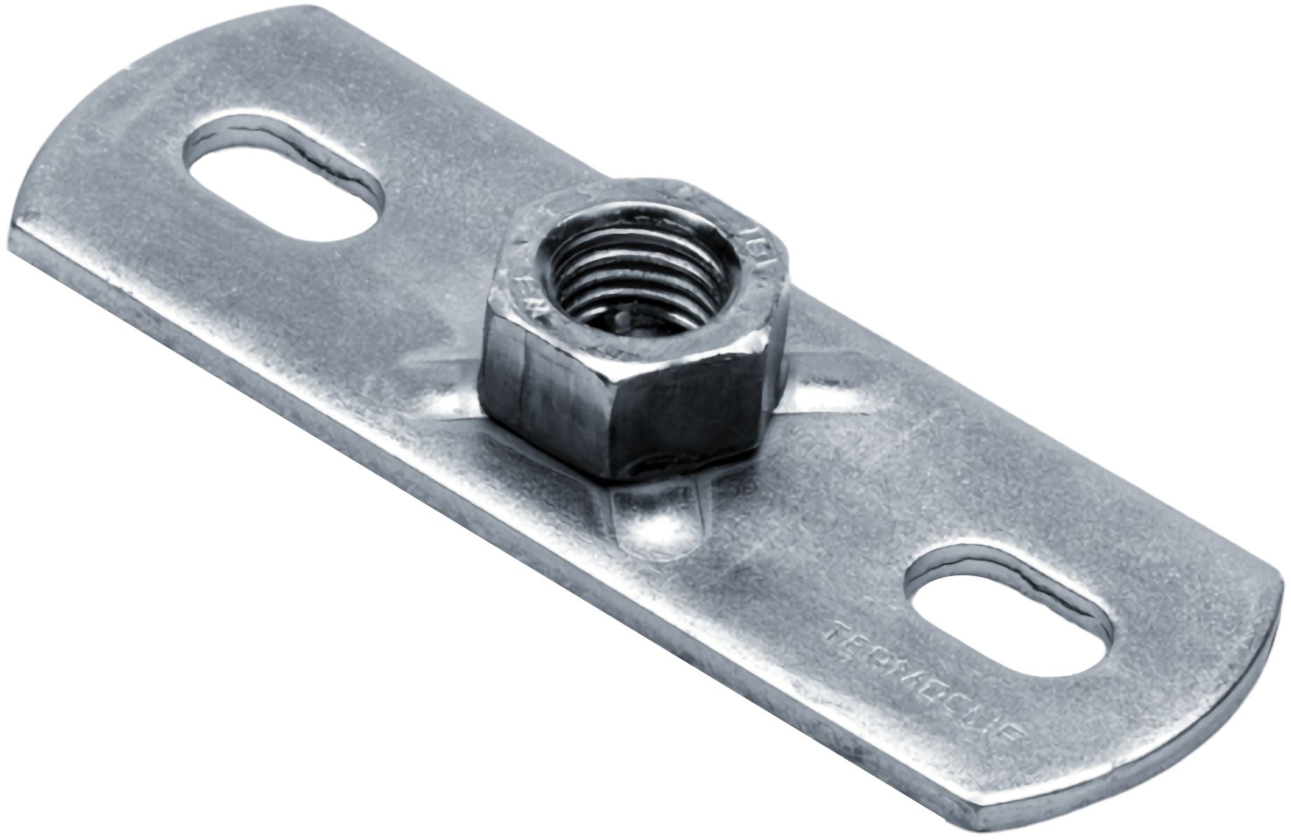 Пластина опорная для высоких нагрузок M16 Termoclip 4F2 09124005, оцинкованная сталь - фото