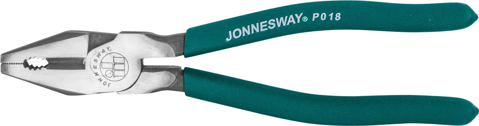 Изображение товара Пассатижи с увеличенными рычагами 200 мм JONNESWAY P018 универсальный профессиональный инструмент