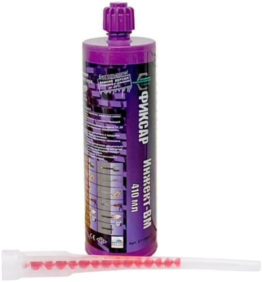 Масса инжекционная на основе винилэстера зимняя Инжект-ВМ Фиксар 611103410, 410 мл - фото