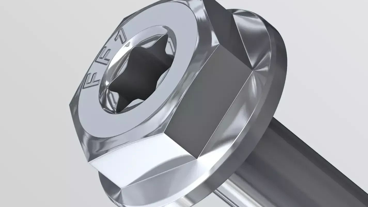 Дюбель фасадный с шурупом с шестигранной головкой Rawlplug R-FF1-N-K/DT, сталь с покрытием Delta Protekt - фото