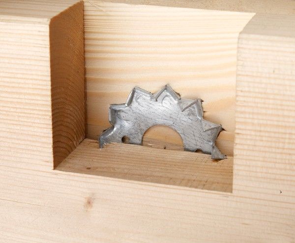 Диск шипованный 75х26 мм Gah Alberts 338039, оцинкованная сталь - фото