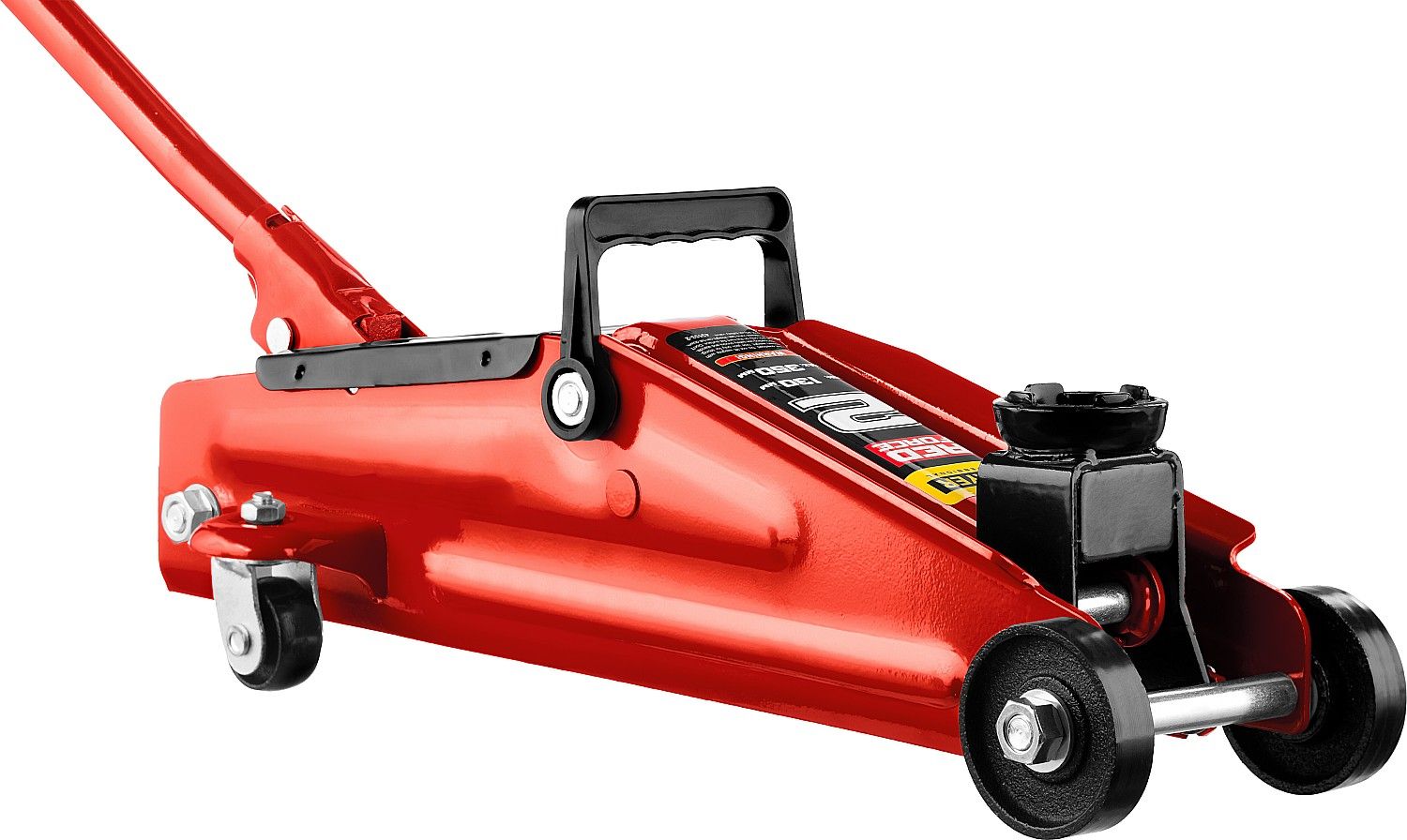 Домкрат подкатной в кейсе 2 т 130-350 мм Stayer Red Force R-28 43153-2-K - фото