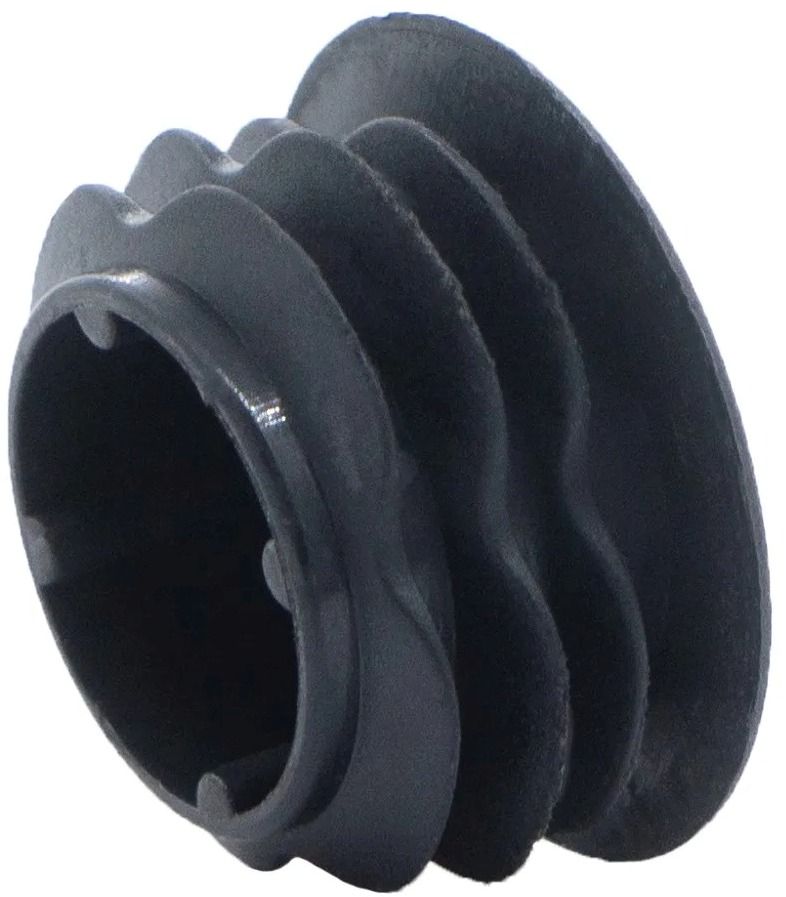 Заглушка внутренняя для круглых труб ДЧН, пластик, цвет в ассортименте - фото