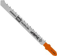 Изображение товара Полотна по ламинату T101BR для электролобзика 75х2,5 мм, обратный рез ЗУБР 15591-2.5_z02, У8А сталь, 2 шт