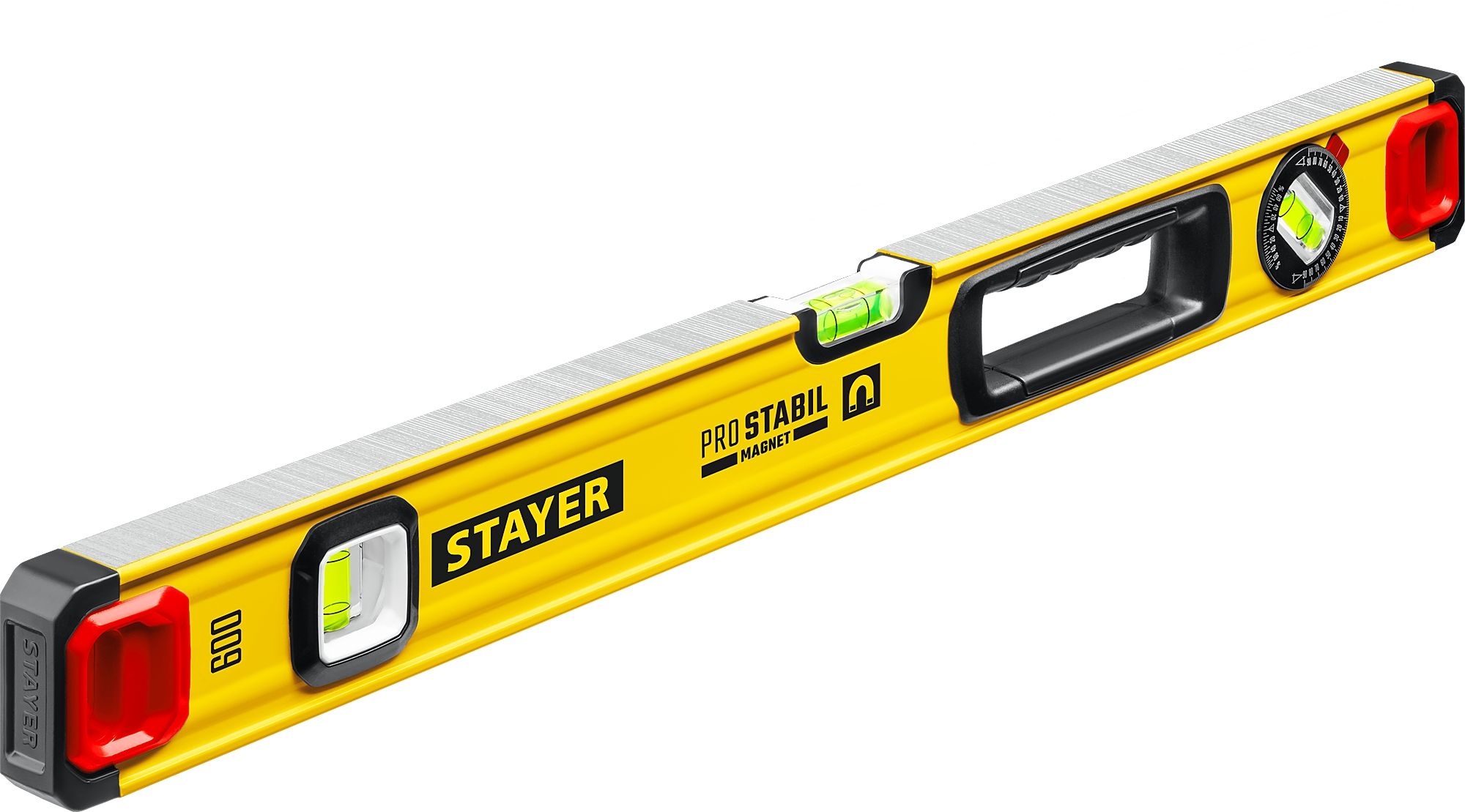 Уровень магнитный с поворотным глазком Stayer Pro Stabil Professional, усиленный - фото