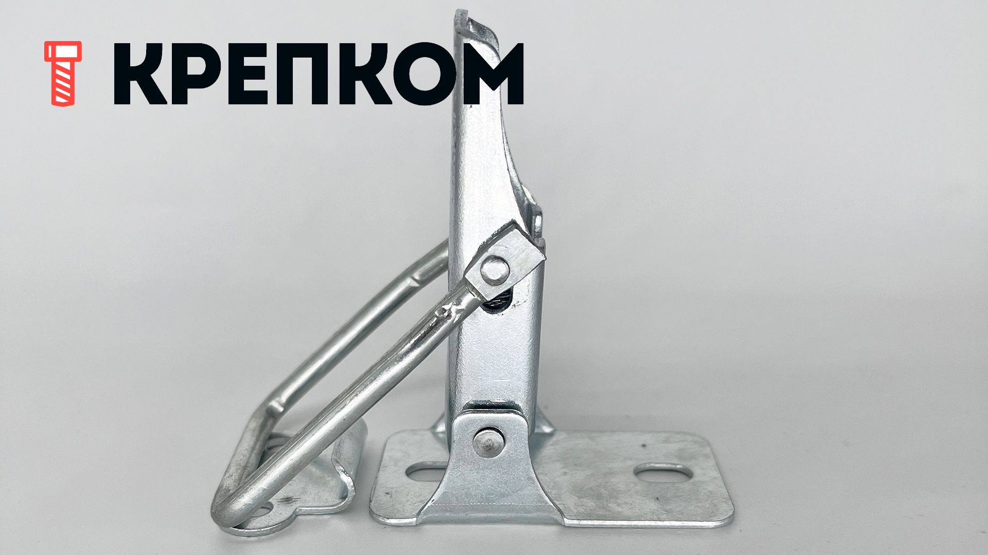 Замок-защелка с пружинами L=95 B56, цинк - фото