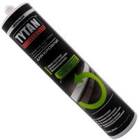 Герметик битумно-каучуковый кровельный Professional 310 мл TYTAN 250693 черный 