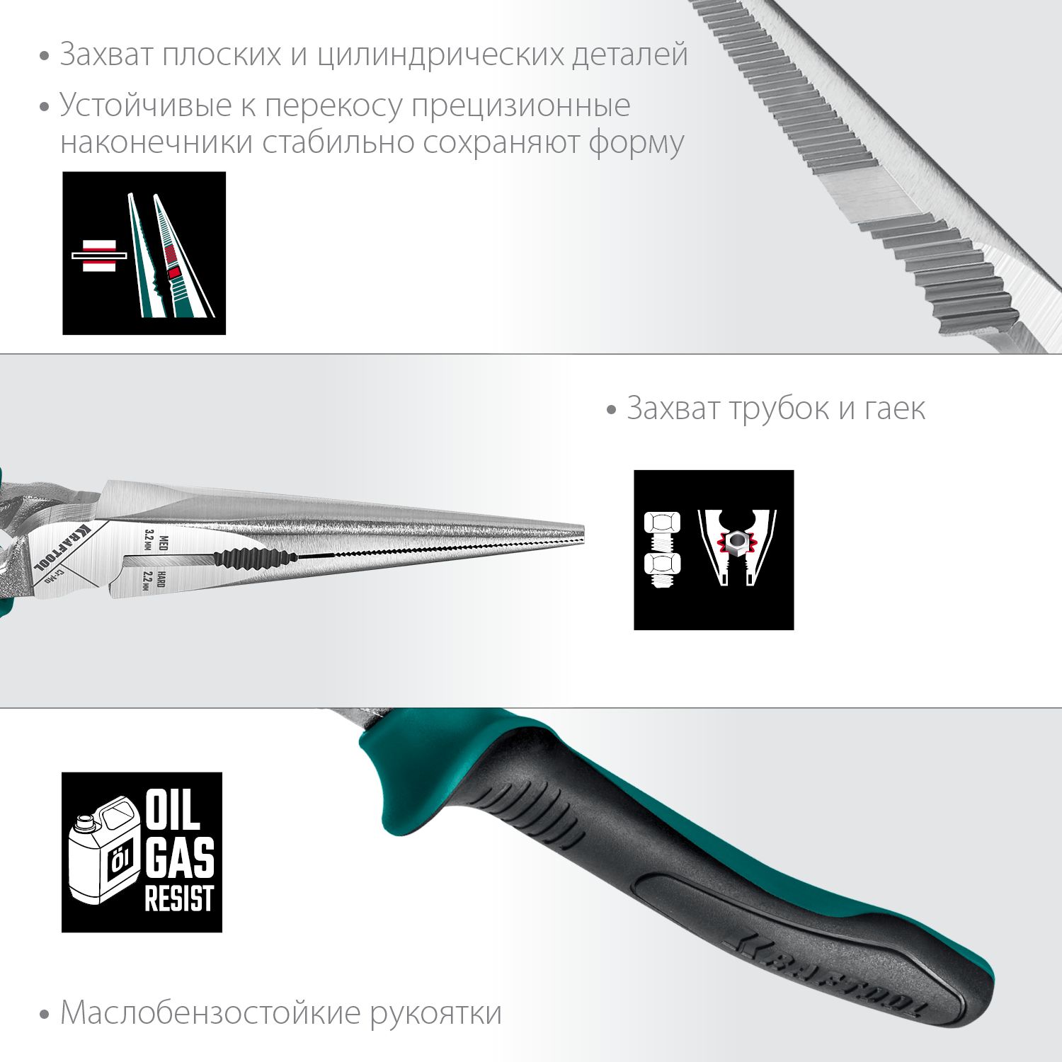 Набор губцевого инструмента Kraftool 22012 - фото