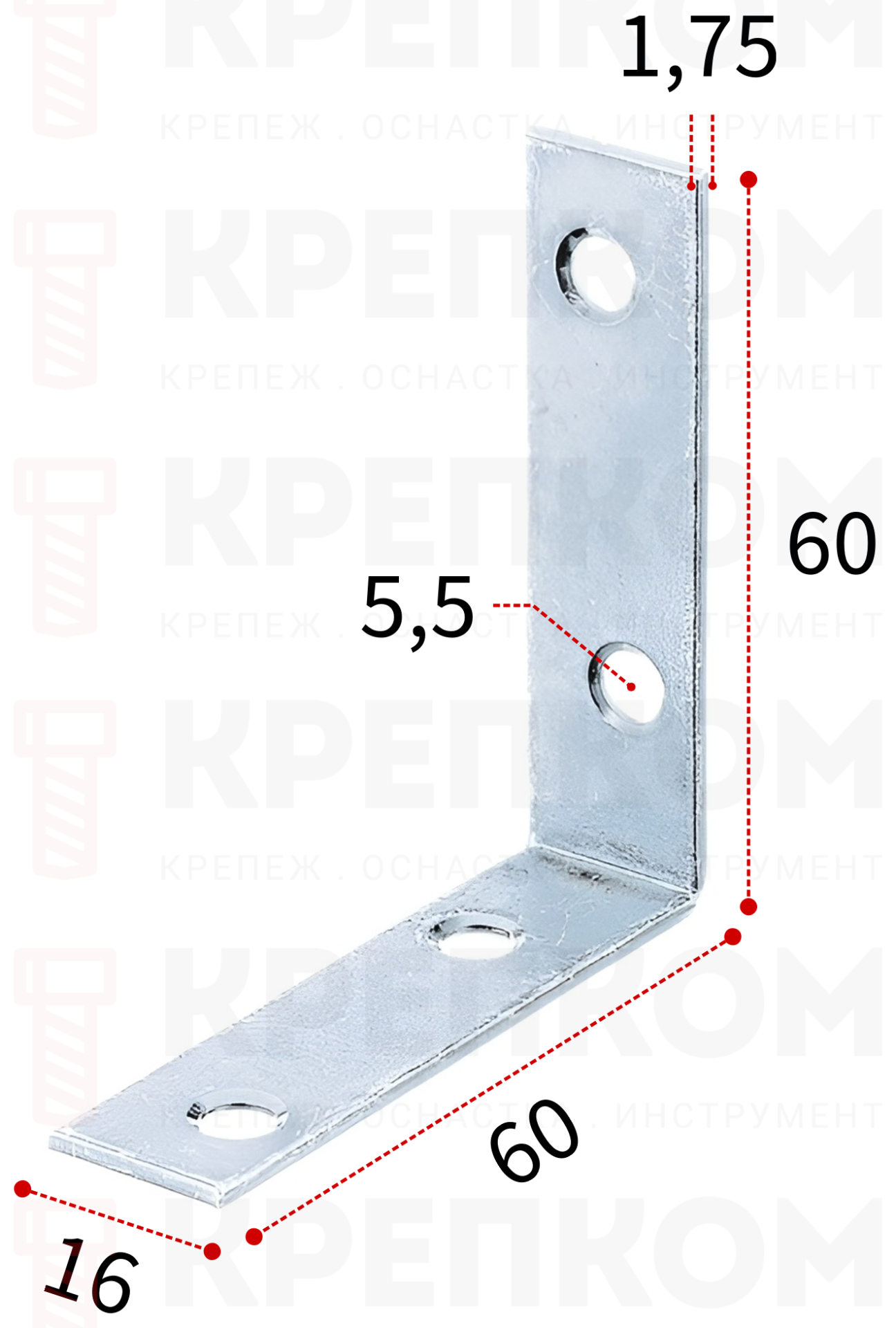 Изображение товара Уголок крепежный мебельный 60х60х16 мм Gah Alberts 336264, оцинкованная сталь, 8 шт Изображение товара Уголок крепежный мебельный 60х60х16 мм Gah Alberts 336264, оцинкованная сталь, 8 шт