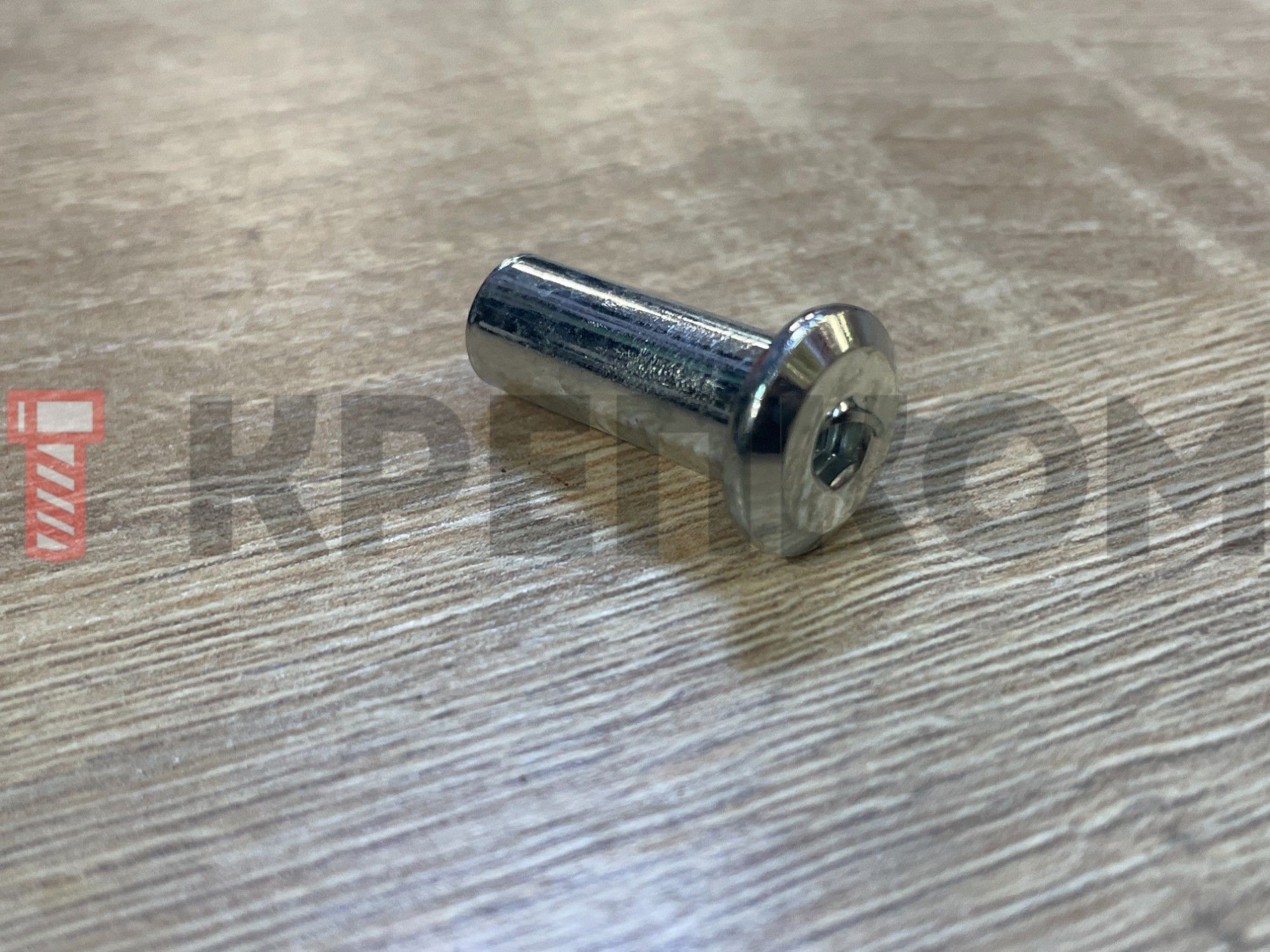 Гайка Эриксона вн/ш плоск. M 6 x 20 x 13 608 A6 оцинк - фото