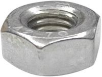 Гайка с левой мелкой резьбой М8х1 DIN 934 LH, нержавеющая сталь А2