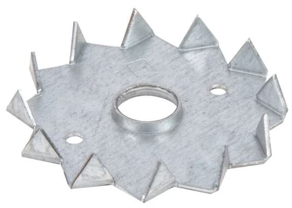 Диск шипованный 62х12 мм Gah Alberts 334420, оцинкованная сталь - фото