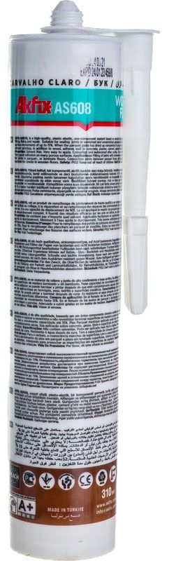 Герметик акриловый для дерева и паркета 310 мл AS608 AKFIX - фото