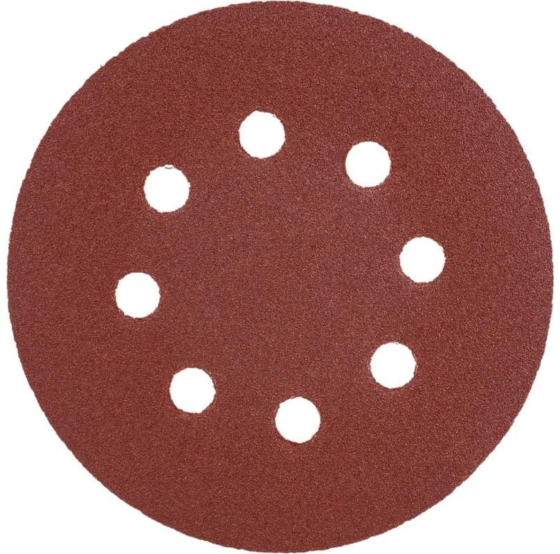 Круг шлифовальный самозацепляющийся с отверстиями Stayer Prof, 5 шт - фото