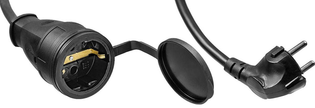 Удлинитель-шнур силовой на 1 гнездо ПВС-315-Ш  Профессионал ЗУБР - фото