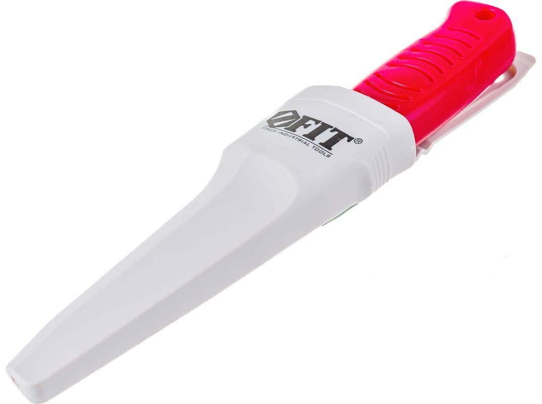 Нож строительный с линейкой 230 мм FIT 10622 - фото