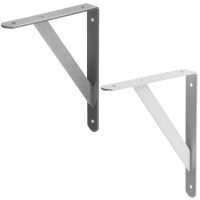 Уголок-кронштейн усиленный, с распоркой Stayer Master, сталь