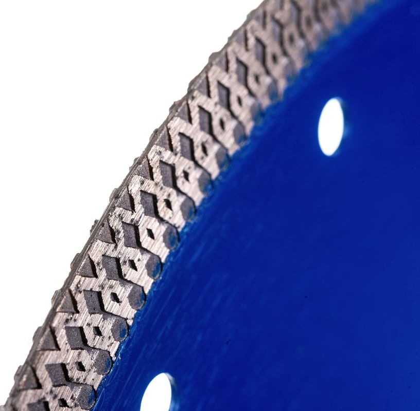 Диск алмазный тонкий по твердой керамике KG/X 125 мм, Messer 01-28-125 - фото