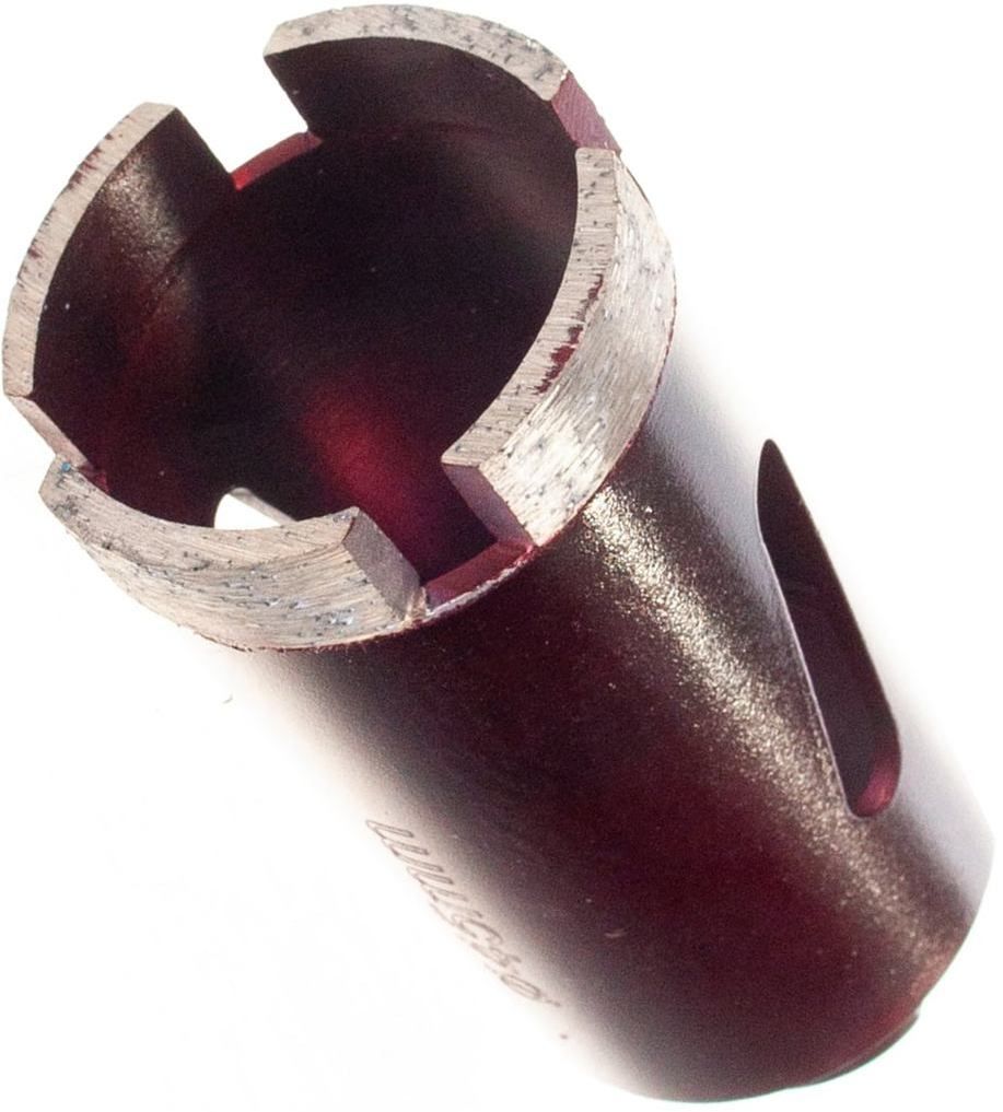 Коронка алмазная спечённая по камню для мокрого реза, хвостовик М14 Messer - фото