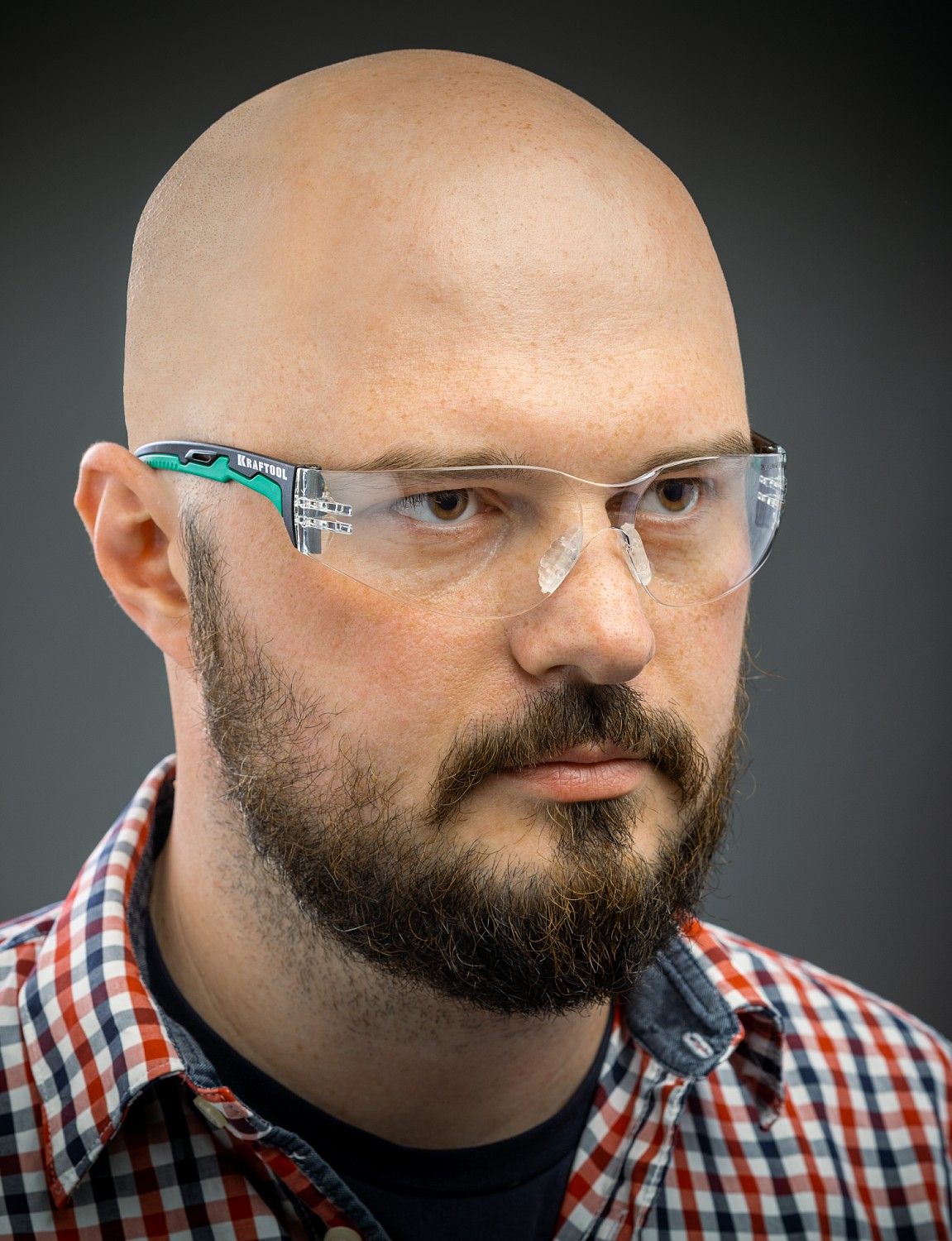 Очки защитные панорамные открытого типа, прозрачные Pulsar Kraftool 110460 - фото