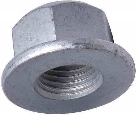 Гайка с фланцем М14 DIN 6927, класс прочности 10, цинк-ламельное покрытие - фото