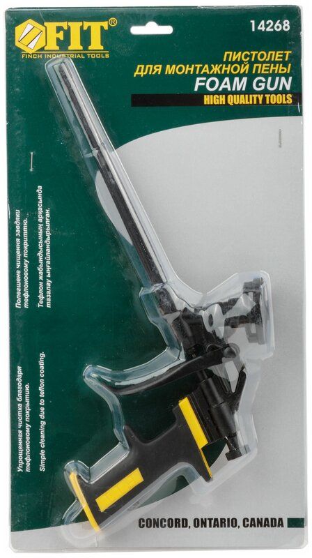 Пистолет для монтажной пены с тефлоновым покрытием FIT Профи 14267 - фото