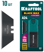 Лезвия трапециевидные BlackMax-A24 Kraftool 09624-S10, 10 шт