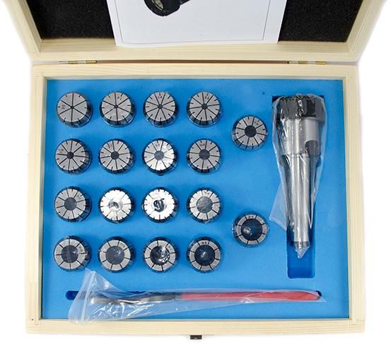 Патрон цанговый КМ3 ER32 с комплектом цанг 3-20 мм РИ ri.263.75 - фото