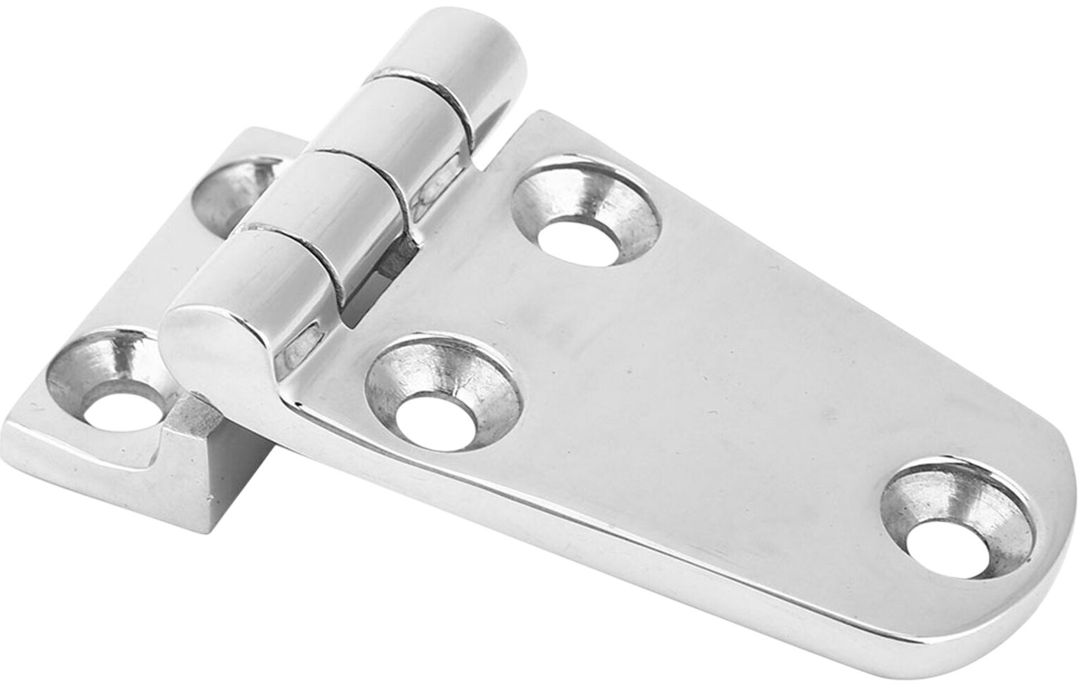 Петля дверная угловая 56х38 мм 8237, нержавеющая сталь A4 - фото