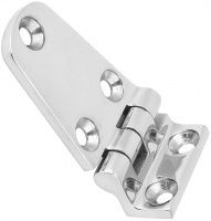 Петля дверная угловая 76х38 мм 8237, нержавеющая сталь A4