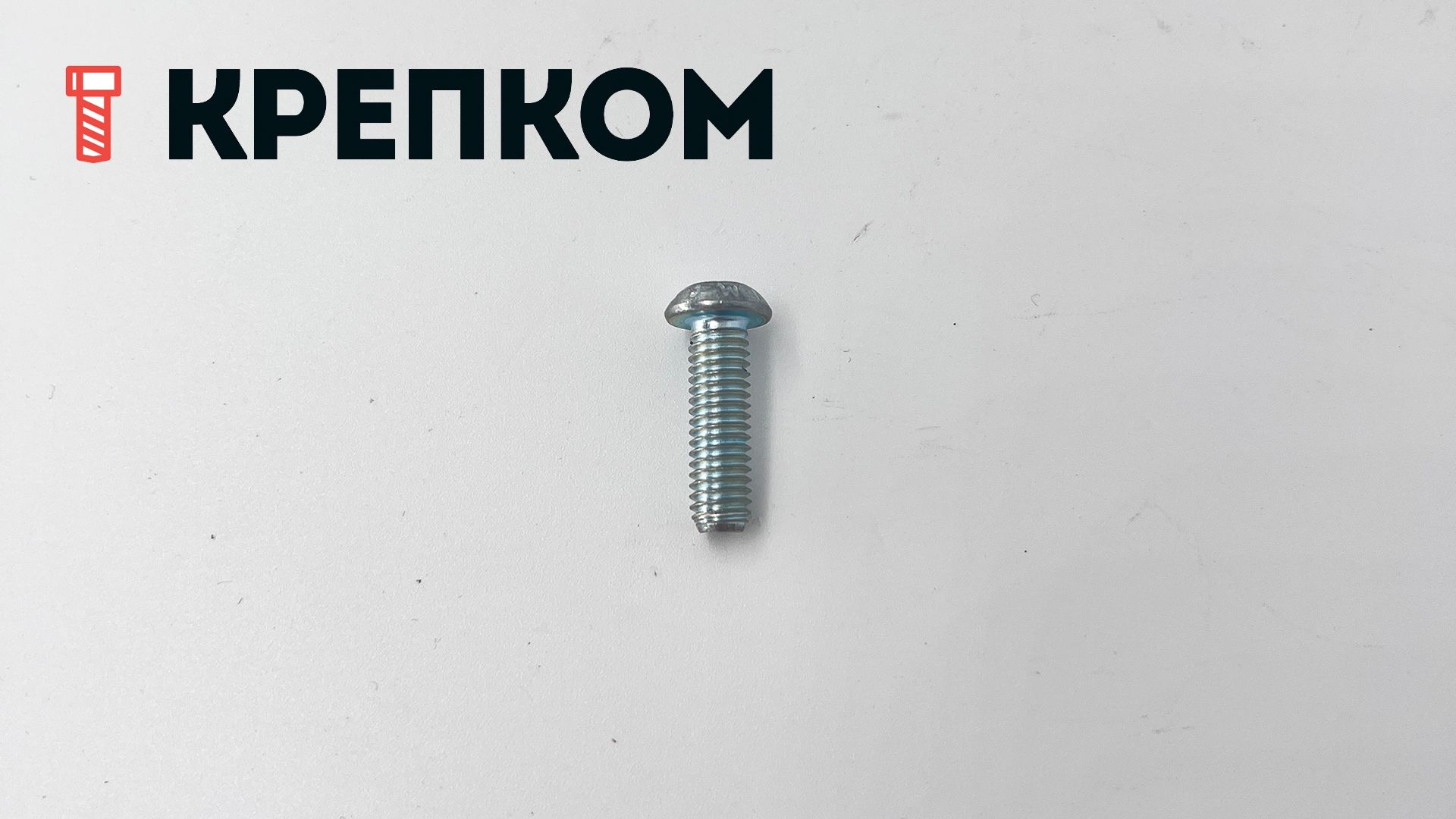 Винт с полукруглой головкой и шлицем TORX ISO (DIN) 7380, высокопрочный 10.9, оцинкованная сталь - фото